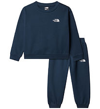 The North Face Sweatset - Toppmöte Marinblå m. Logo