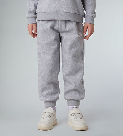 The North Face Sweatset - Light Grey Heather m. Logo