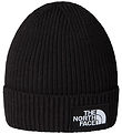 The North Face Húfa - Prjónað - Rib - Kids - Svart M. Lógó