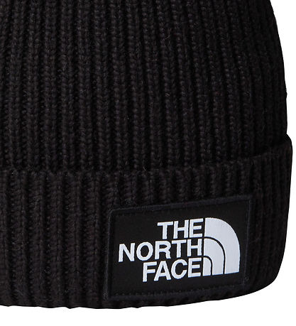 The North Face Muts - Gebreid - Rib - Kids - Zwart m. Logo