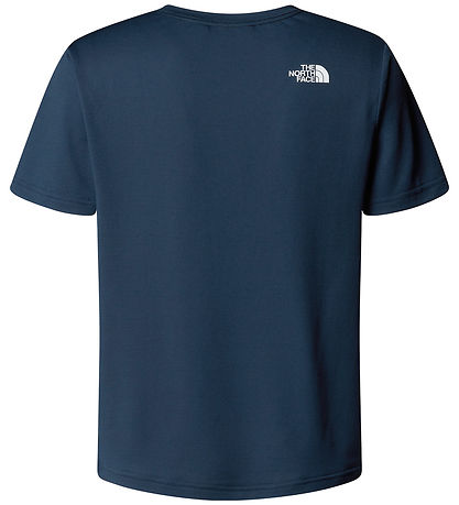 The North Face T-shirt - Teen New 24/7 - Summit Navy w. Logo