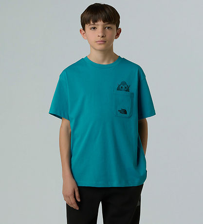 The North Face T-shirt - Oversize - Tassel Blue w. Print