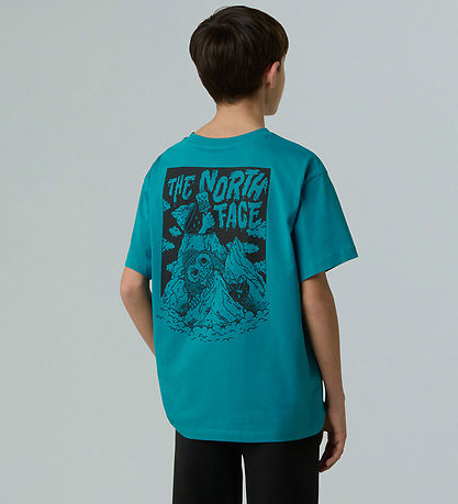 The North Face T-shirt - Oversize - Tassel Blue w. Print