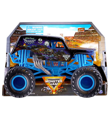 Monster Jam Collector Truck - 1:24 - Son-Uva Digger - Black/Blue