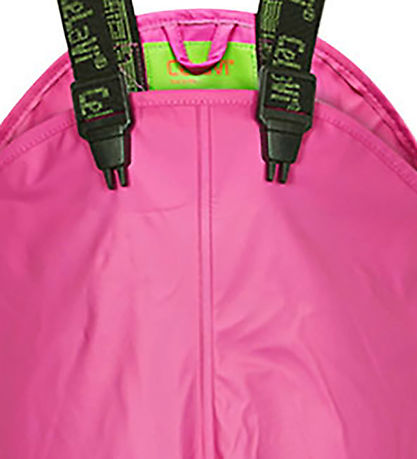 CeLaVi Regenhose m. Träger - PU - Real Pink