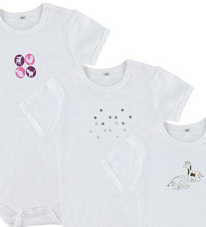 Pippi Bodysuit s/s - 1 pcs - Assorted - w. Print