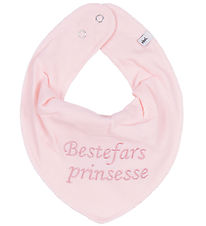 Pippi Teething Bib - Pointy - Lightrose