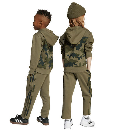 adidas Performance Sweat Set - Camouflage - Olistr/White