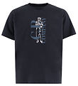 C.P. Company T-shirt - Total Eclipse Blue w. Print