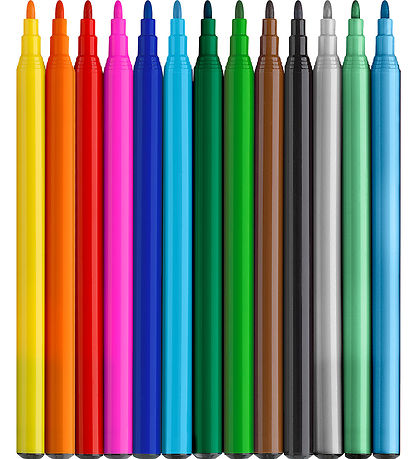 Faber-Castell Markers - 10+3 pcs - Dinosaur - Metallic