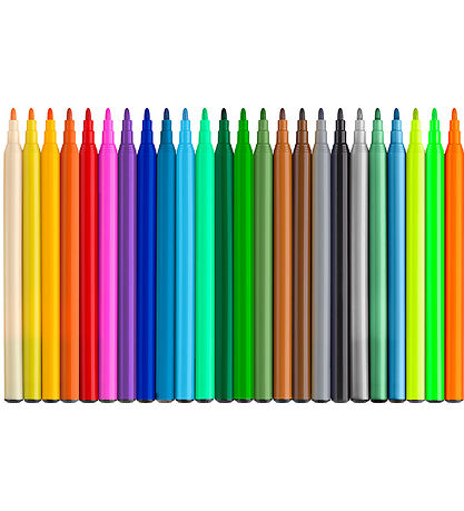 Faber-Castell Filzstifte - 18+3 Metallic + 3 Neon - Dinosaur