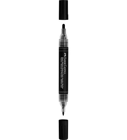 Faber-Castell Tússlitir - Hristið og málið akrýl - Svart