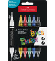 Faber-Castell Markers - Shake & Paint Acrylic - 6 pcs - Multi
