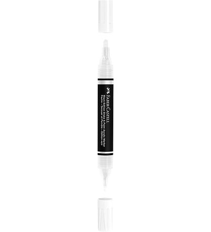 Faber-Castell Filzstifte - Shake & Paint Acryl - Weiß