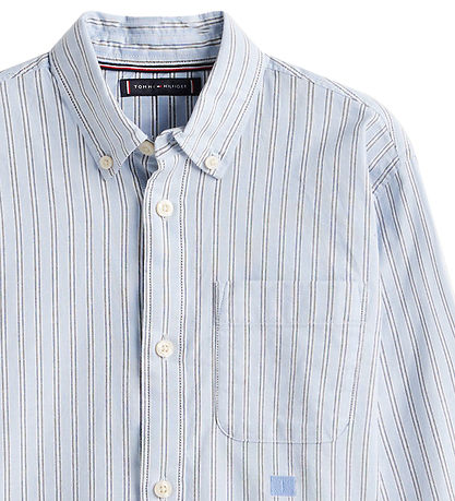 Tommy Hilfiger Shirt - Multi Stripe - Breezy Blue