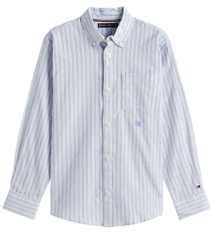 Tommy Hilfiger Shirt - Multi Stripe - Breezy Blue