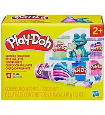 Play-Doh Modelliermasse-Set - 6er-Pack - Sparkle Kollektion - 34