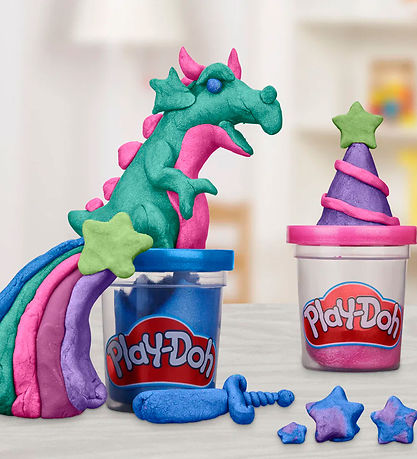 Play-Doh Modelleringsleiresett - 6-pack - Sparkle Kolleksjon - 3