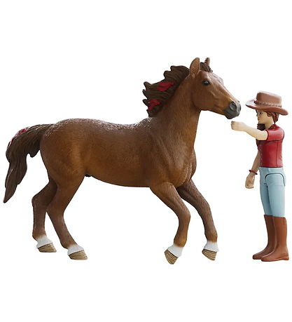 Schleich Horse Club - Hannah og Cayenne-bikar - 6 Partar - 42711