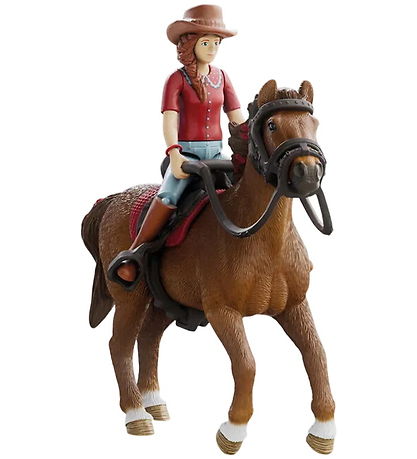 Schleich Horse Club - Hannah og Cayenne-bikar - 6 Partar - 42711