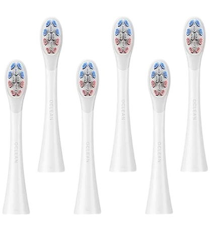 Oclean Toothbrush heads - Delicate Care - 6-Pack - White