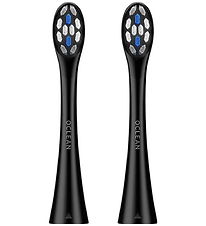 Oclean Toothbrush heads - Delicate Care - 2-Pack - Black