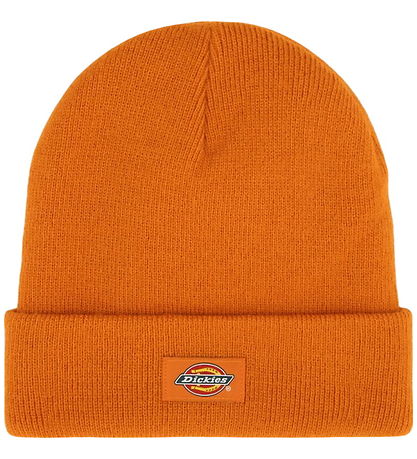 Dickies Húfa - Prjónað - Gibsland - Haust Maple M. Lógó