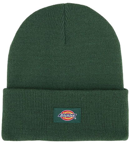 Dickies Beanie - Knitted - Gibsland - Pine Needle Green w. Logo