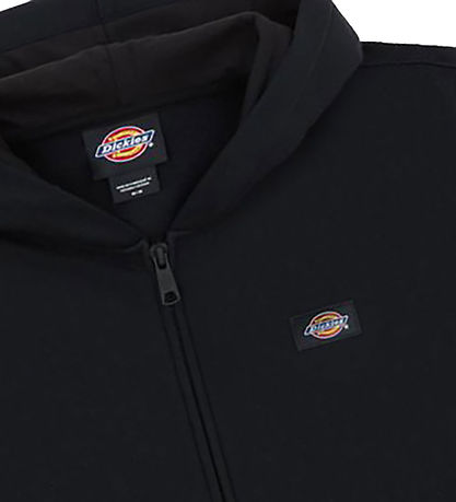 Dickies Cardigan - Oakport - Black w. Logo