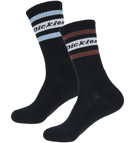 Dickies Socks - 2-Pack - Genola - Black/Tibetan Red