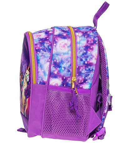 Unicorn Academy Backpack - Small - Purple/Glitter