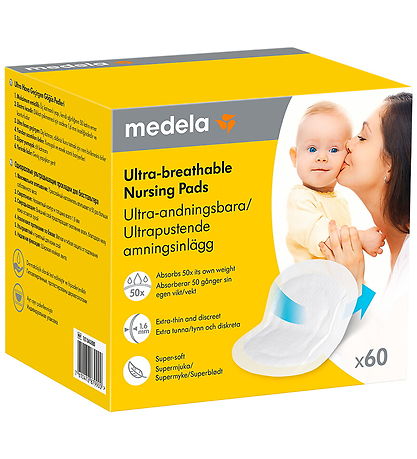 Medela Nursing Pads - 60 pcs - Ultra Breathable
