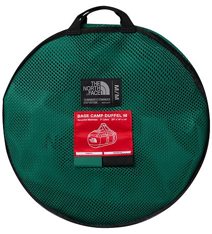 The North Face Travel Bag - Base Camp Duffel - 71 L - Green/Blac