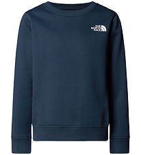The North Face Sweatshirt - Marinblå m. Logo