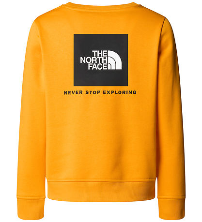 The North Face Sweatshirt - Reg Crew - Top Gold m. Print
