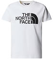 The North Face Stuttermabolur - Easy - Hvítt M. Lógó