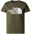 The North Face Stuttermabolur - Easy - Nýtt Taupe Green M. Lógó