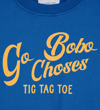 Bobo Choses Sweatshirt - Go Bobo - Blau