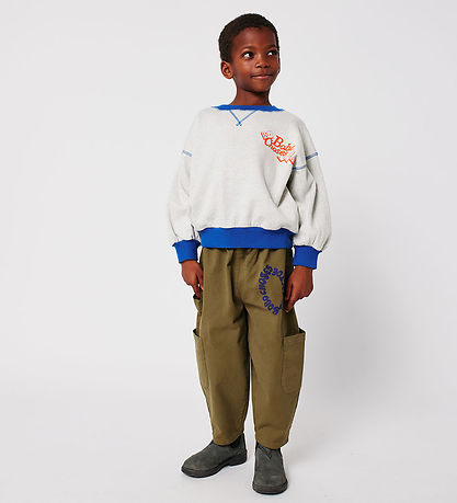 Bobo Choses Sweatshirt - Dominos - Light Heather Grey