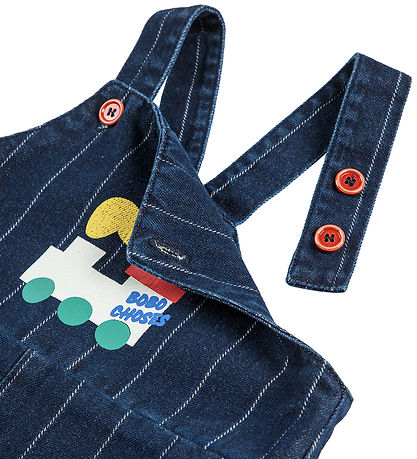 Bobo Choses Overalls - Denim - Bobo Choo Choo - Midnight Blue