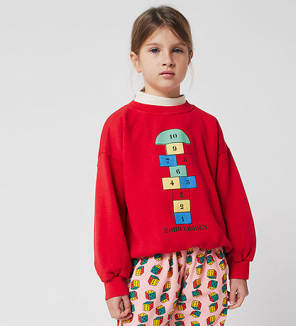 Bobo Choses Sweatshirt - Himmel und Hölle - Rot