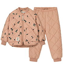 Liewood Termokläder - Zella - Berry/Pale Toscana/Broderi