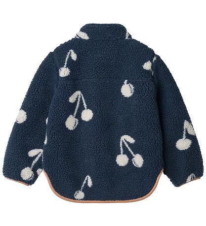 Liewood Fleece Jacket - Noam - Cherry Blossom/Classic Navy