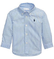 Polo Ralph Lauren Shirt - Slim Fit - Blue/White Striped
