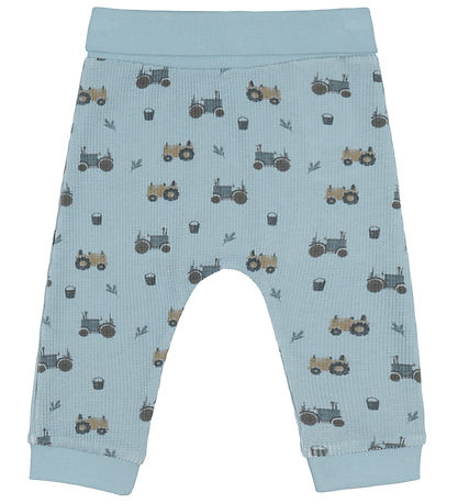 Name It Bukser - Vaffelstoff - NbmLactor - Dusty Blue