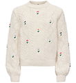 Kids Only Blouse - Knitted - KogFlower - Tofu/Flowers Packing