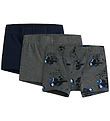 Name It Boxers - Noos - NmmTights - 3-Pack - Dark Grey Melange