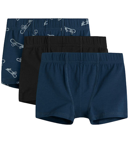 Name It Boxers - Noos - NmmTights - 3-Pack - Titan/Black