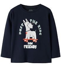 Name It Tröja - NmmVux - Marinblå Blazer/Skate Dog