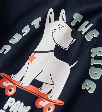 Name It Blouse - NmmVux - Navy Blazer/Skate Dog